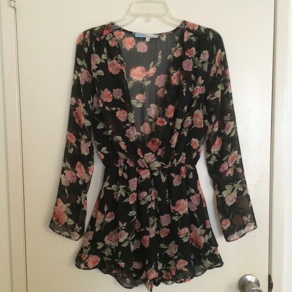 Floral Romper
