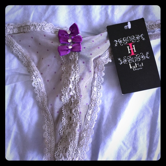 Icy Hot thong undies Brand New!