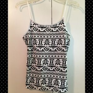 Tribal spaghetti strap