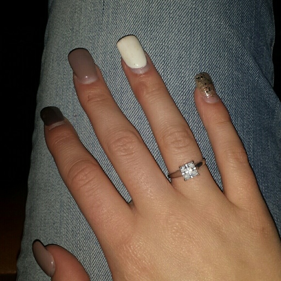 Square cut ring