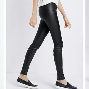 Vince. lamb leather pants