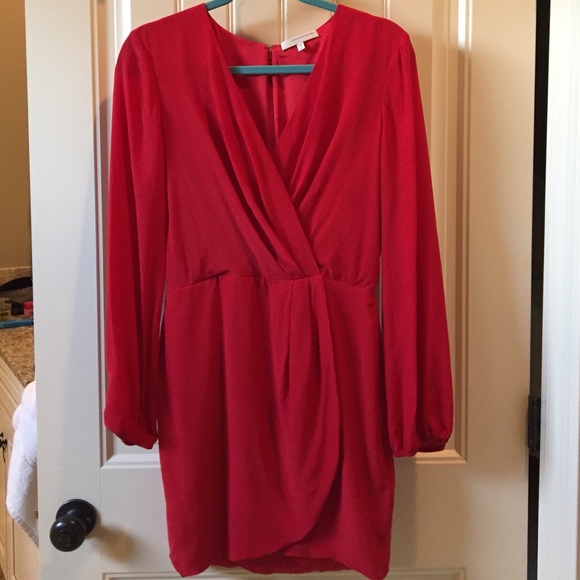 Lavender Brown silk dress - Picture 2 of 5