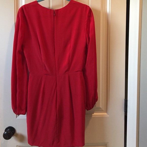 Lavender Brown silk dress - Picture 4 of 5