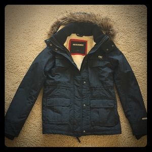 A&F Sherpa Lined Parka