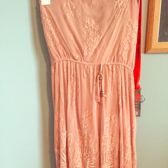Pink lace dress great condition