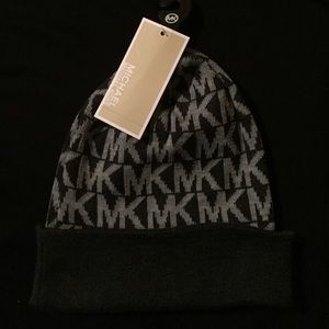 Authentic Michael Kors Signature Knitted Hat
