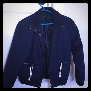 J CREW BOMBER (Navy)
