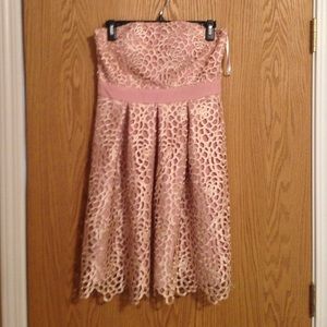 Beautiful gold and pink dress - never worn