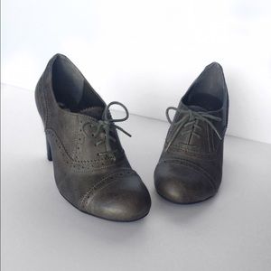 Grey G by Guess Oxford Bootie Heels