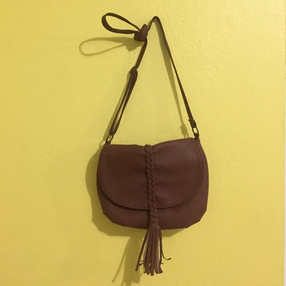 Crossbody brown bag