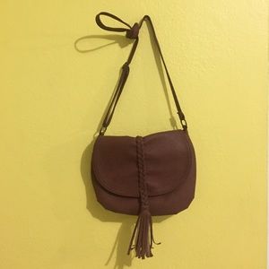 Crossbody brown bag