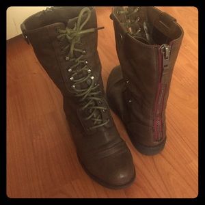 Madden girl combat boots