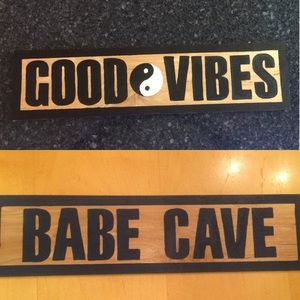 2 Brandy Melville signs