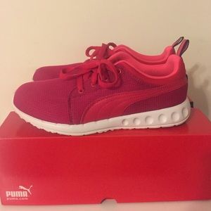 puma carson runner women's pink