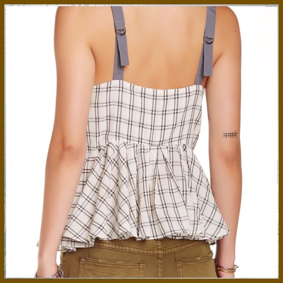 Free People Hi-Lo Peplum Tank - Picture 2 of 2