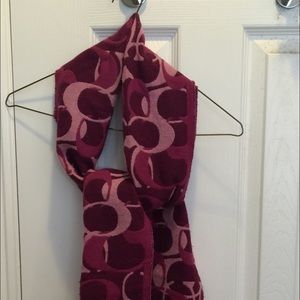 Coach reversals scarf