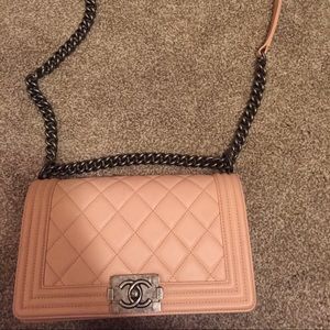 Chanel 2014 Pink le boy bag medium !