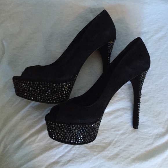 Brian Artwood sparkly heels!
