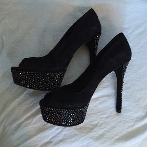 Brian Artwood sparkly heels!