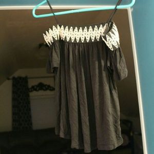 Charlotte Russe off the shoulders tee
