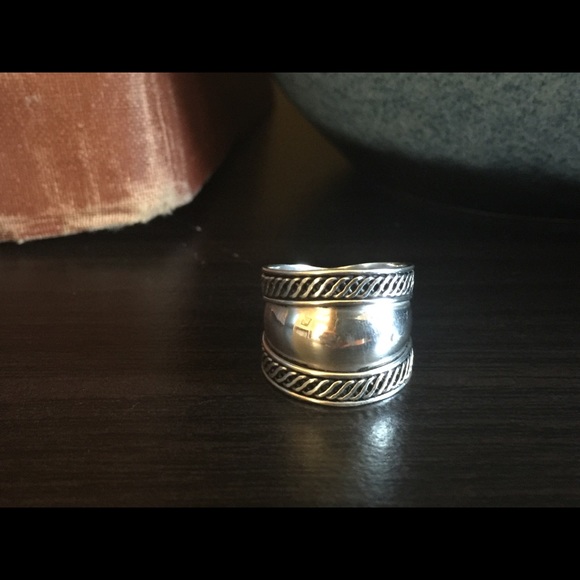 Sterling silver cigar band