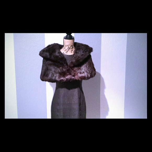 Mink shawl