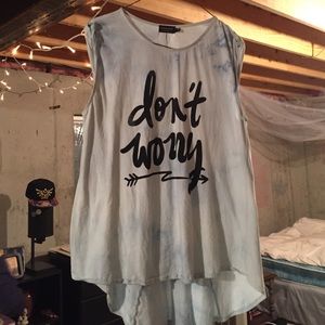 "Don't worry" soft tank