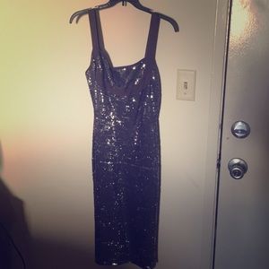 HERVE LEGER SEQUIN DRESS