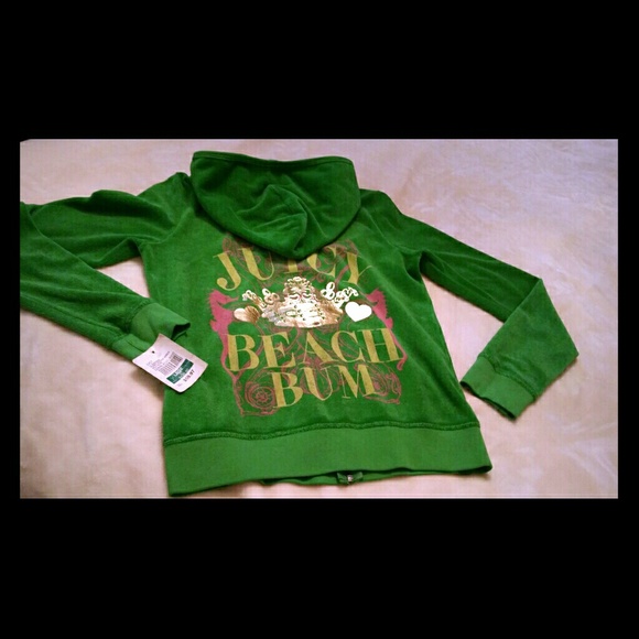 Juicy Couture Green zip jkt