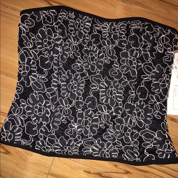 Scott McClintock Black/ White Bodice , 4 NWT