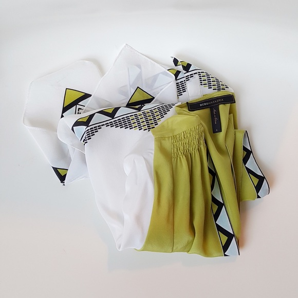 BCBGMaxAzria Silk Wrap