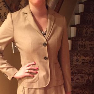 Banana Republic wool blend suite