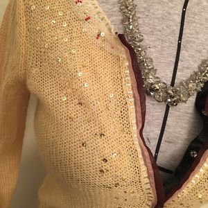 Beaded cardigan
