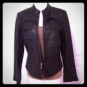 WHBM Genuine Leather Jacket