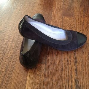 Bruno Magli suede ballet flats