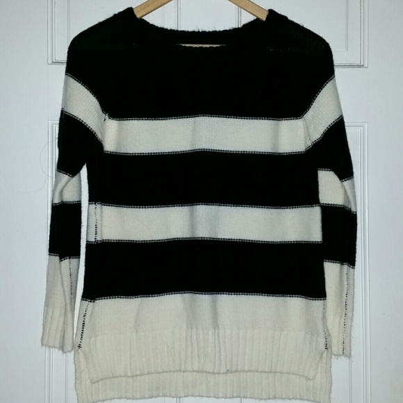 Long sleeve striped sweater