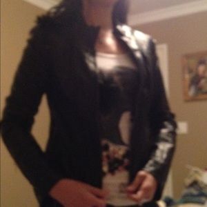 GUESS synthetic leather jacket