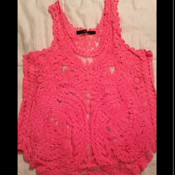 Cute lace tank