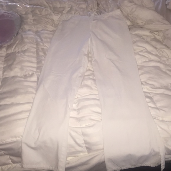 XS white Cherokee Workwear scrub pants