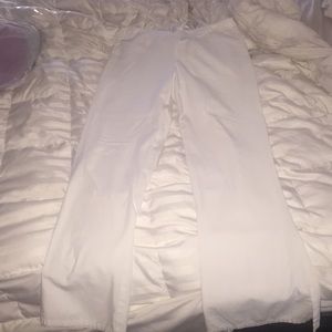 XS white Cherokee Workwear scrub pants