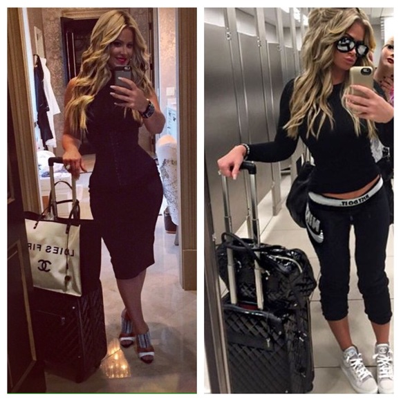 ❌SOLD❌Chanel Trolley Suitcase Travel Bag Black - Picture 5 of 5