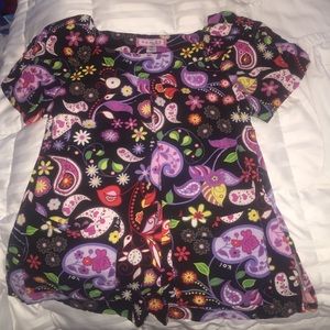 Adorable Koi Scrub top