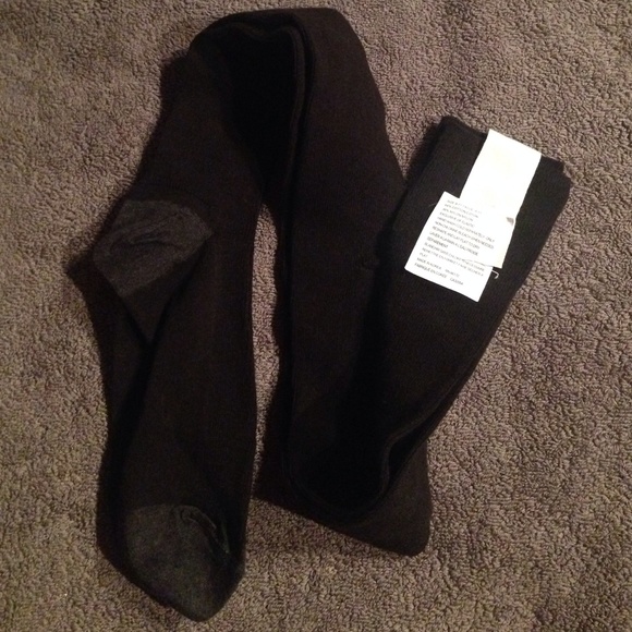 Free People black Thigh High Socks Super Long Boot