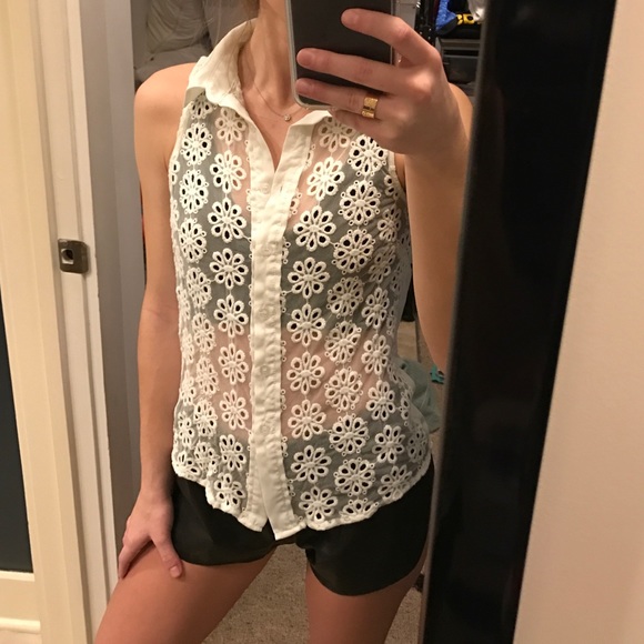 Pins and Needles Lace Top