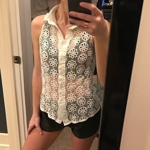 Pins and Needles Lace Top