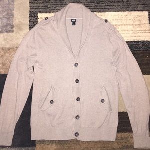 Men's Shawl Collar Cardigan