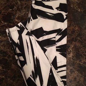 Zebra print Nike legend work out leggings