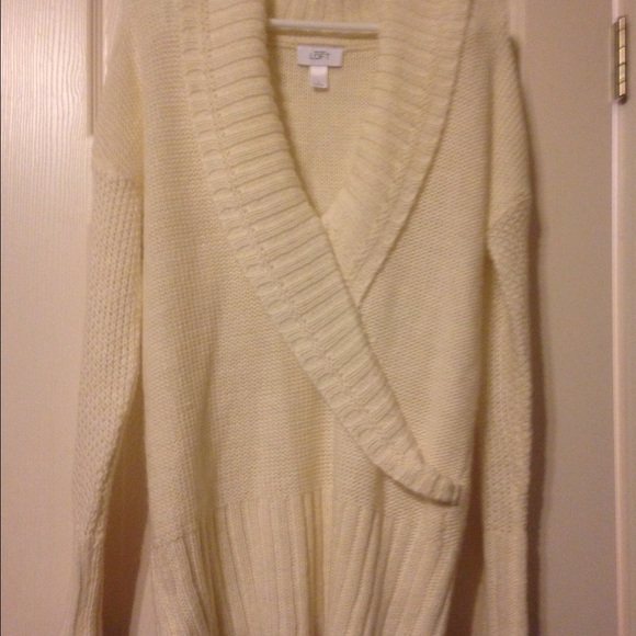 Loft cream sweater