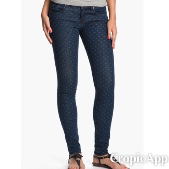 Articles of Society Denim - Polka Dot Skinny Jeans