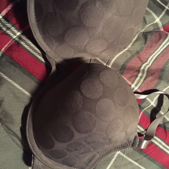 Dark grey bra 38c